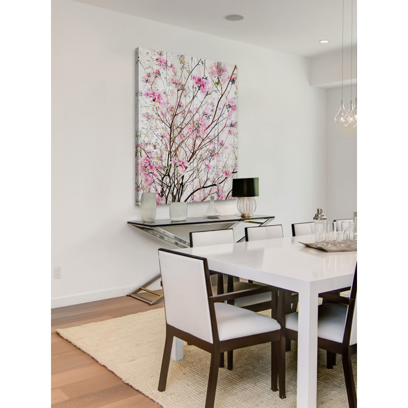 « spring fleurs 2 », reproduction d’impression sur toile, H 45 po x l 30 po x P 1,5 po