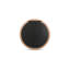 Delphine Round Solid Wood Wall Mirror-1738225239
