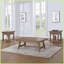Table basse Riverdale Bois franc asiatique, assemblage facile Charme rétro