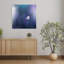 Dreamy Lavender Butterfly Delicate Dreamy Ethereal Butterfly Lavender Violet Flower Nature Wall Art Print 1 Piece Wrapped Canvas Wall Art-1156574169