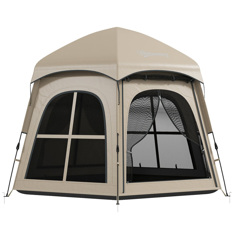 4 Person Tent, Khaki