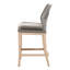 Tabouret de comptoir d'extérieur Krisily Loom