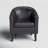 Munson 26.77" Wide Faux Leather Barrel Chair-1539667755