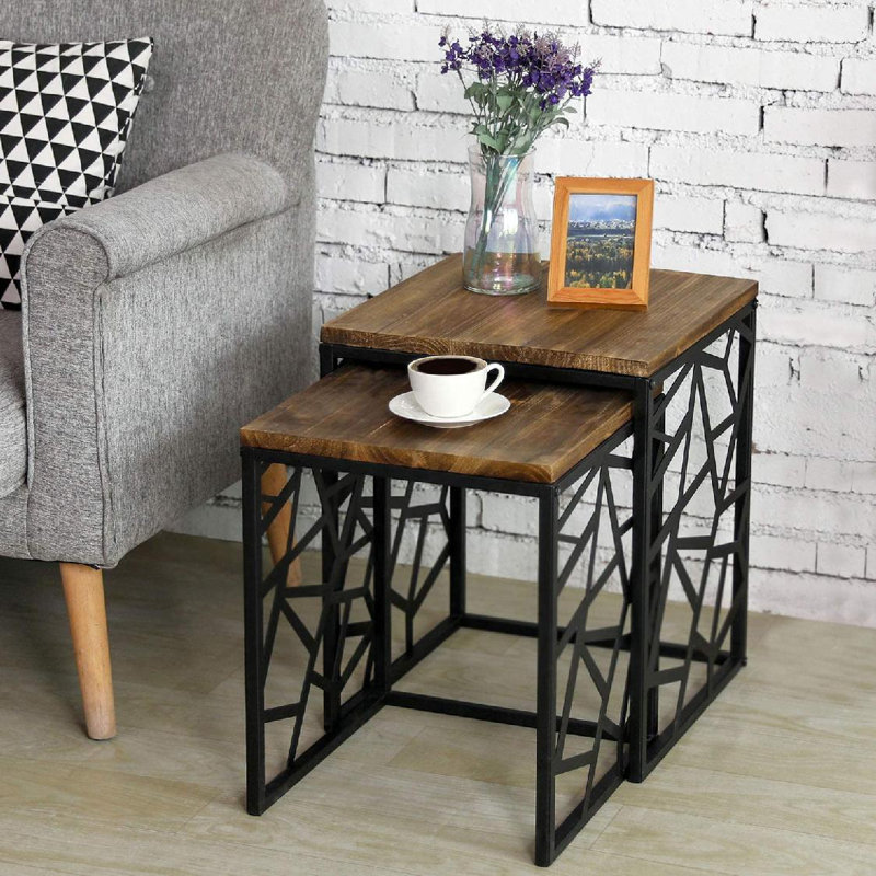 Keeshaun 2 Piece Nest of Tables
