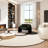 Semi-circular curved light luxury negotiation sofa