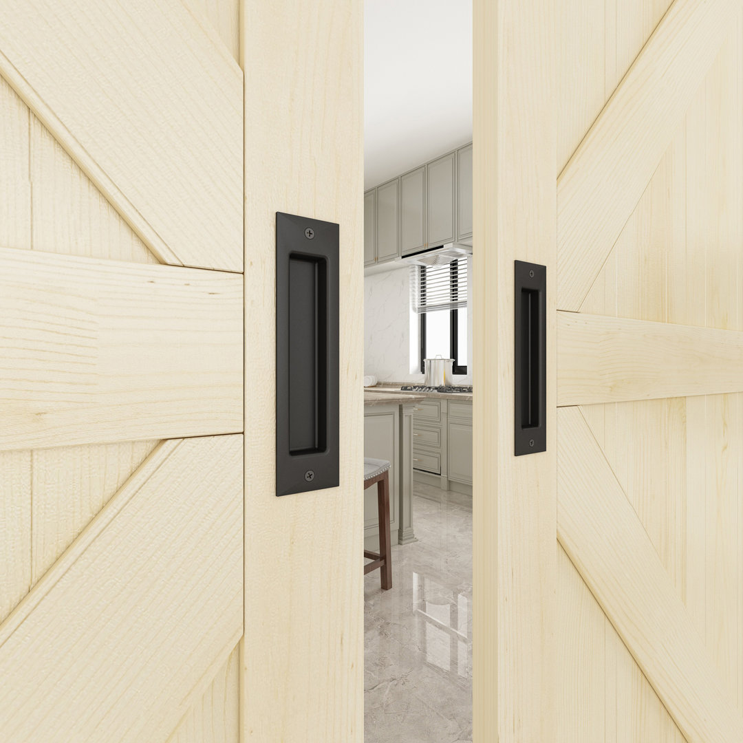 JUBEST Sliding Door Handle Flat Flush Closet Cabinet & Drawer Door Pull Handle JUBEST 