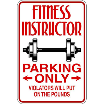 Décalcomanie murale "gym picture instructor"