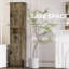 Armoire de rangement de 69 po de hauteur avec 2 portes de grange et 1 tiroir. Gris, tablettes réglables pour la salle de bain, le salon, la cuisine et le tiroir, tablettes, vestibule, cuisine, grand espace-529161109