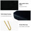 Chaise d'appoint en velours Euclid Glam-1547324226