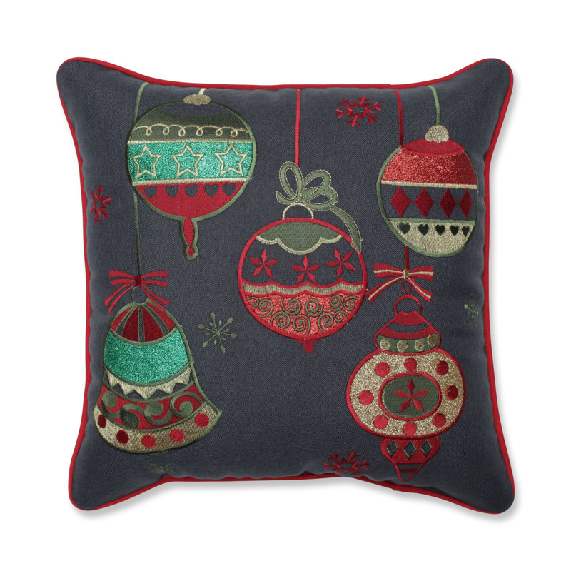  Housse de coussin carré et insert, Gris