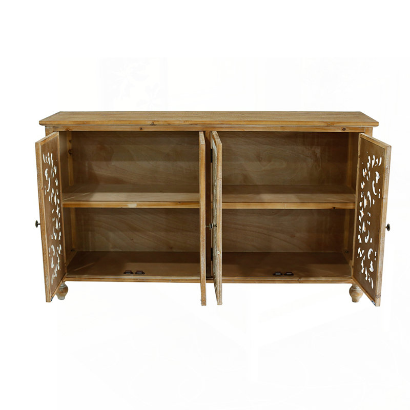 Armoire Farmhouse avec plusieurs portes pour différentes pièces et rangements
