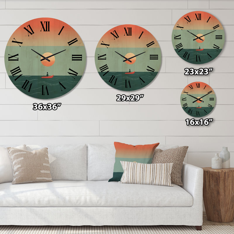 Horloge murale Minimalisme, Moyenne