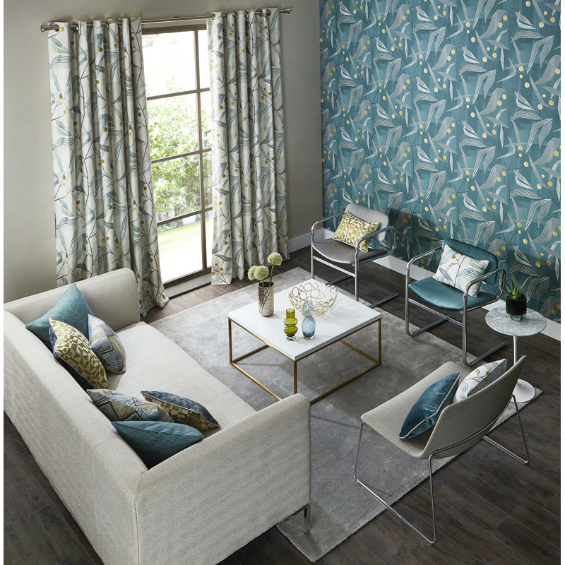 Entity Wallpaper, Teal/Linden