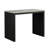 Black/grey/beige Transitional 3-pc Dining Set - 47"w Travertine Table Top W/ Usb Charging, Biscuit-tufted Stools & Storage Shelve Premium Travertine Tabletop?