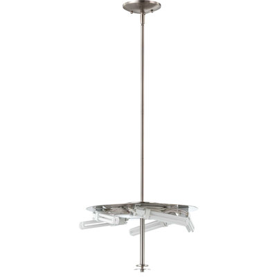 Lustre géométrique unique à 5 lumières avec verre givré V2468 Dunlevy