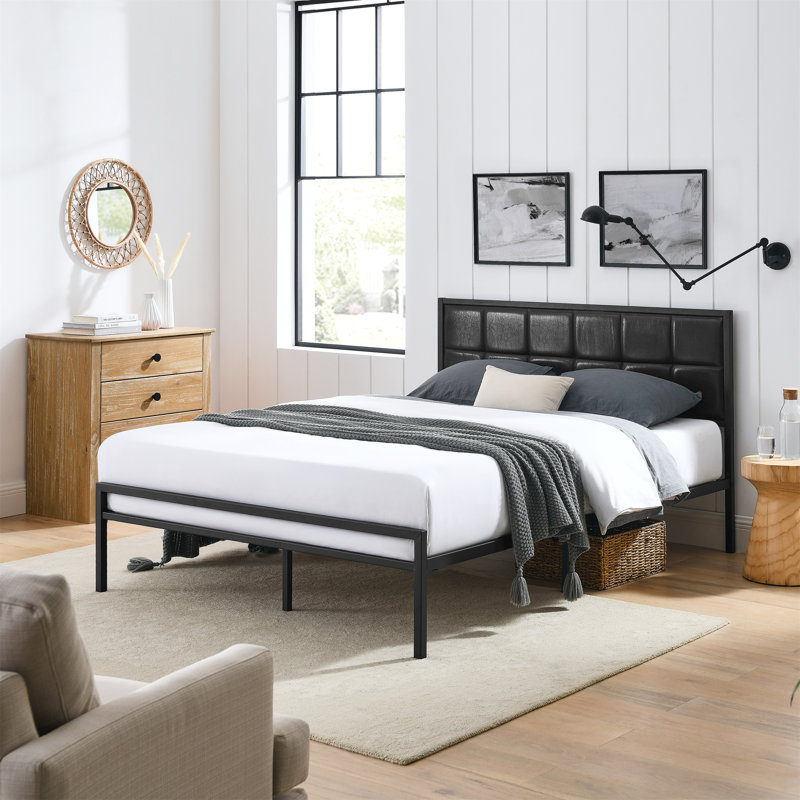 Upholstered Platform Bed