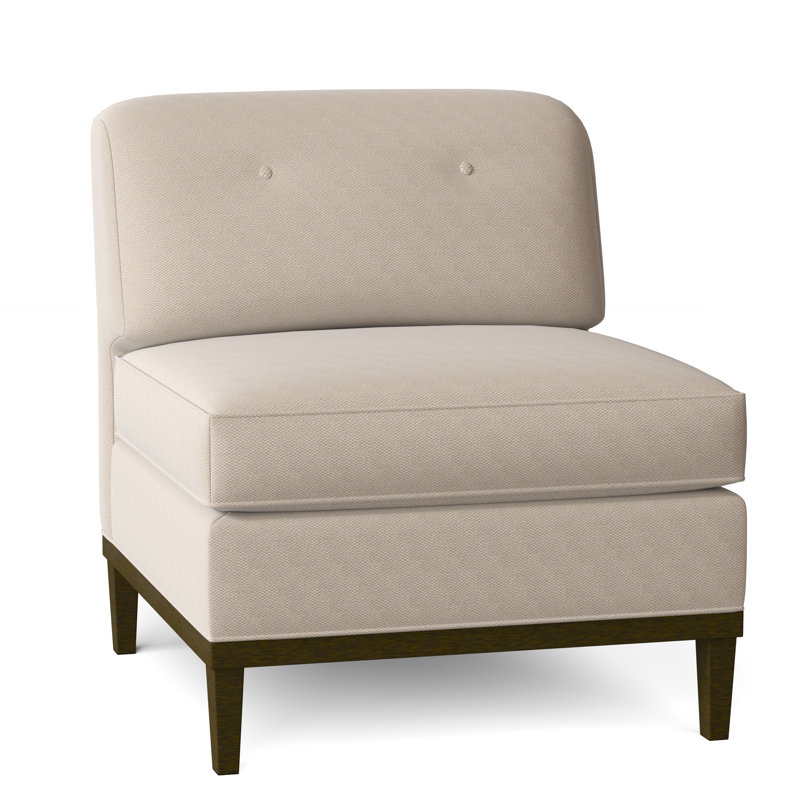Avalon Slipper Chair, Alexis Beige, Café