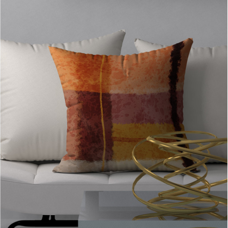  Housse de coussin carré et insert, 18" x 18"
