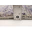 Tapis unique en laine noué à la main gris nouvel âge Indo marocain de 5 pi 3 po x 8 pi Grogan