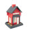 RED GENERAL STORE BIRDFEEDER