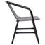 Azlee Stacking Patio Dining Armchair with Cushion
