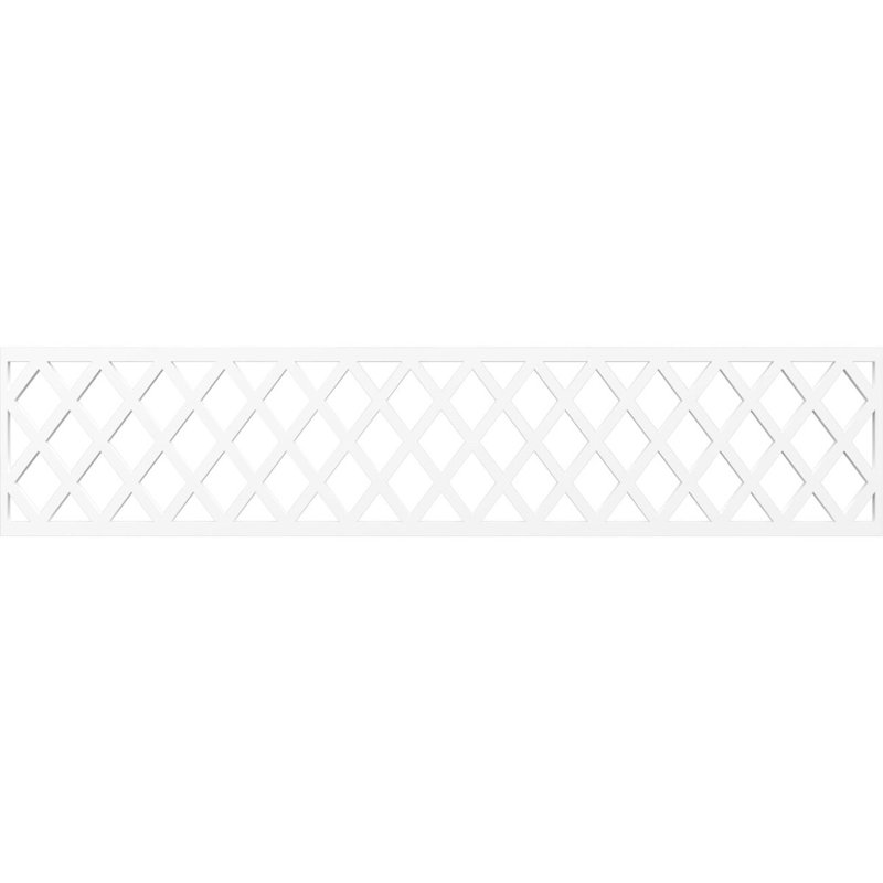 Moulure Manchester Fruster, H 10 po x l 46,75 po x P 0,38 po, PVC de qualité architecturale