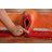Orange Gabbeh Indian Area Rug 5x8