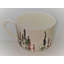 Tasse à thé et soucoupe Roy Kirkham-cottage Garden Bone China fabriqué en Angleterre