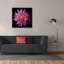  «Dahlia 5» par Debra Van Swearingen, art mural sur toile, 37 po x 37 po
