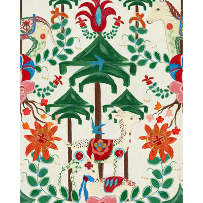A WOODLAND TALE Cream Wallpaper