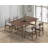 Hudson 7-Piece Modern Dining Room Set With Curved Back Chairs-10777552-3610832