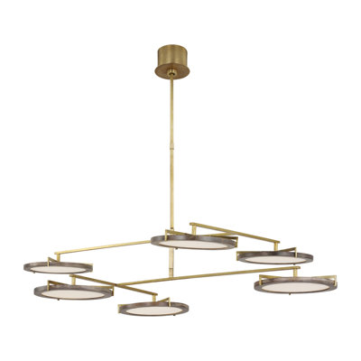 Shuffle 6 - Light LED Chandelier