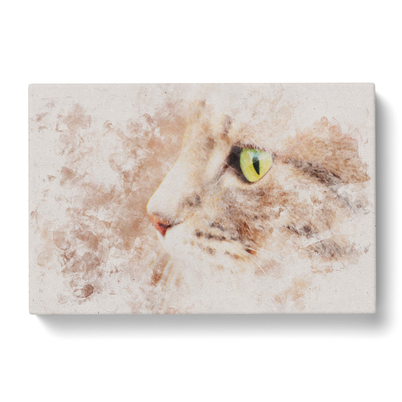 Portrait Of A Cat Vol.13 - Wrapped Canvas Print, 60cm H x 91cm W x 3cm D