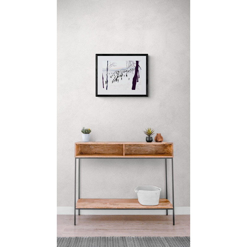 Prospect Park, Winter Print by Evan Sklar