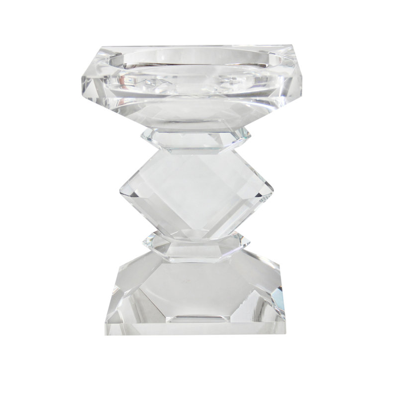Bougeoir de table en cristal 4,5 po