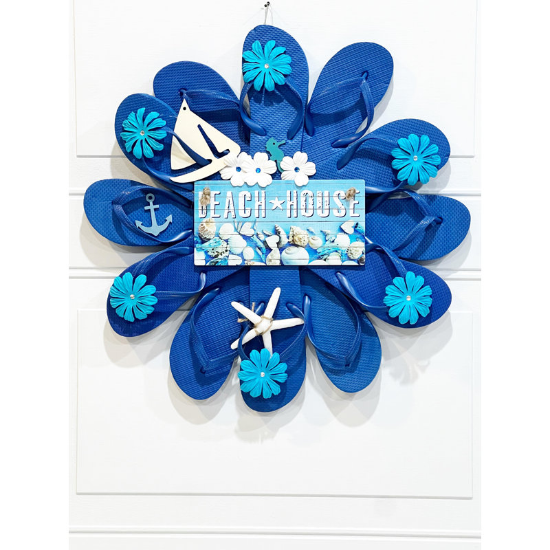 Summer Blue Wreath