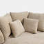 Chaise longue d'intérieur surdimensionnée à housse-671295742
