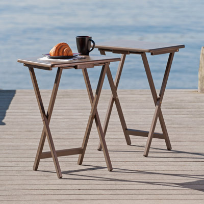 Alex 2-pc Snack Table Set
