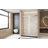 Frameless Single Sliding Shower Door  56-60 "W X 76" H, 1/4 "(6 Mm) Clear Tempered Glass-120178755