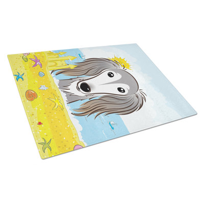 Planche à découper en verre trempé d’été caroline