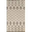 Tapis oriental marocain à motif de treillis All-Over 6 x 10