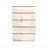 30 Inch Five Drawer Cabinet High Gloss White And Oak Two Tone P2 Particleboard