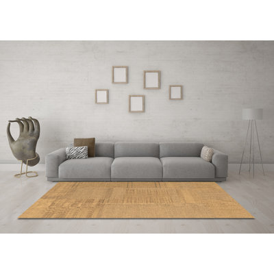 Washable Abstract Indoor Rug