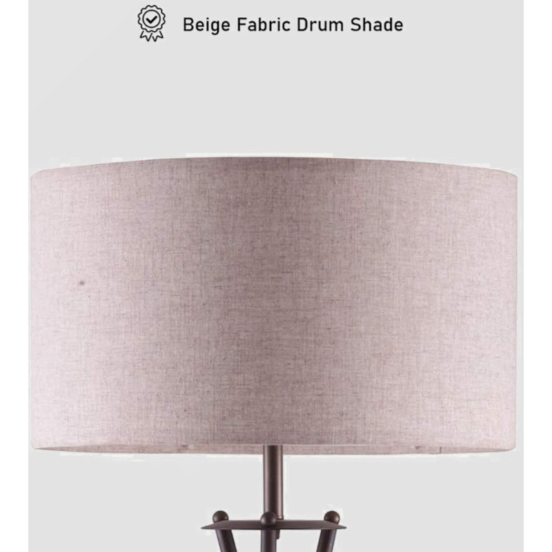 Lampe trépied 65 po (1,66 / 7,26)