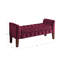 Banc de rangement à couvercle rabattable rembourré-1561427484