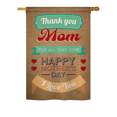 Double Sided Polyester Mother's Day