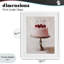 «Cherry Cake Delight», reproduction sous verre encadrée, design par Svetlana Aleynikova-308705850-308705830