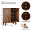20 Pair Shoe Storage Cabinet