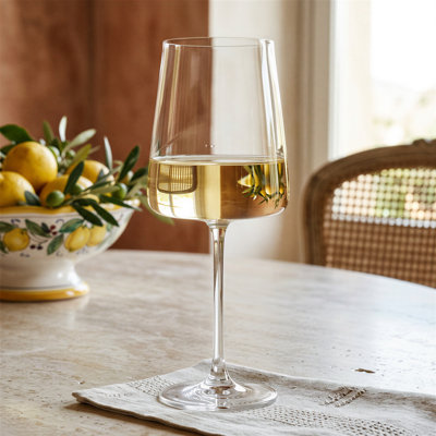 Crystal White Wine Glass Set
