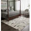 Tapis oriental gris moderne en cuir 4X6-1477097525